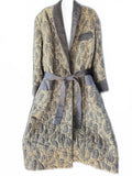Vintage Paisley Quilted Robe Hong Kong L