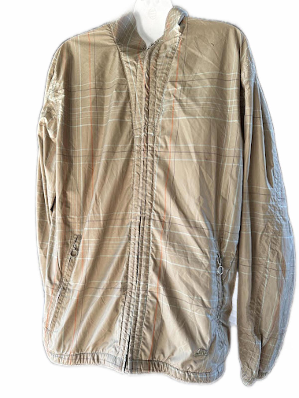 Nike Plaid Windbreaker Jacket M
