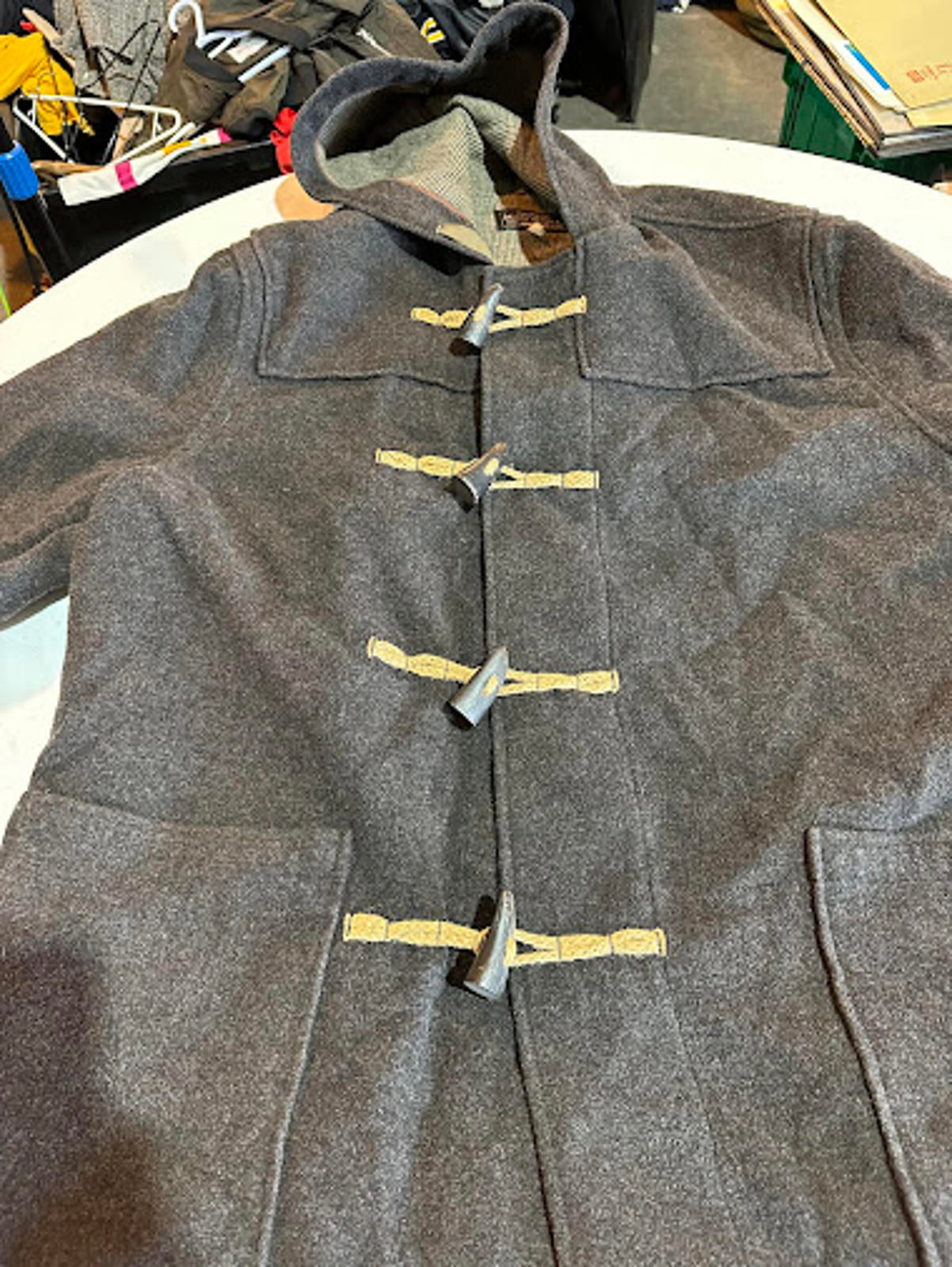 Vintage Banana Republic Wool Duffle Coat L