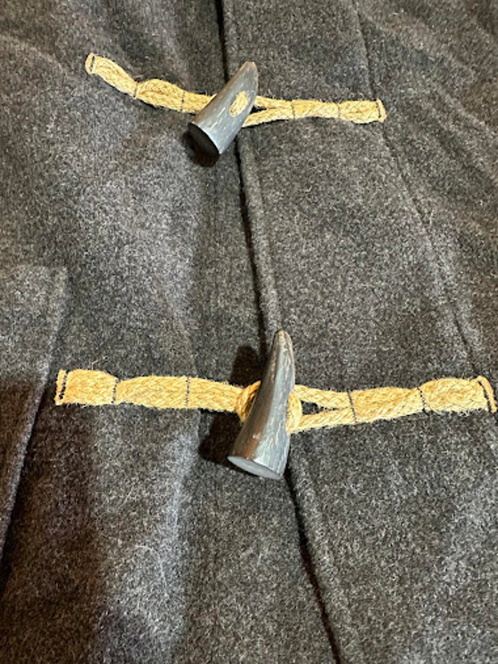 Vintage Banana Republic Wool Duffle Coat L