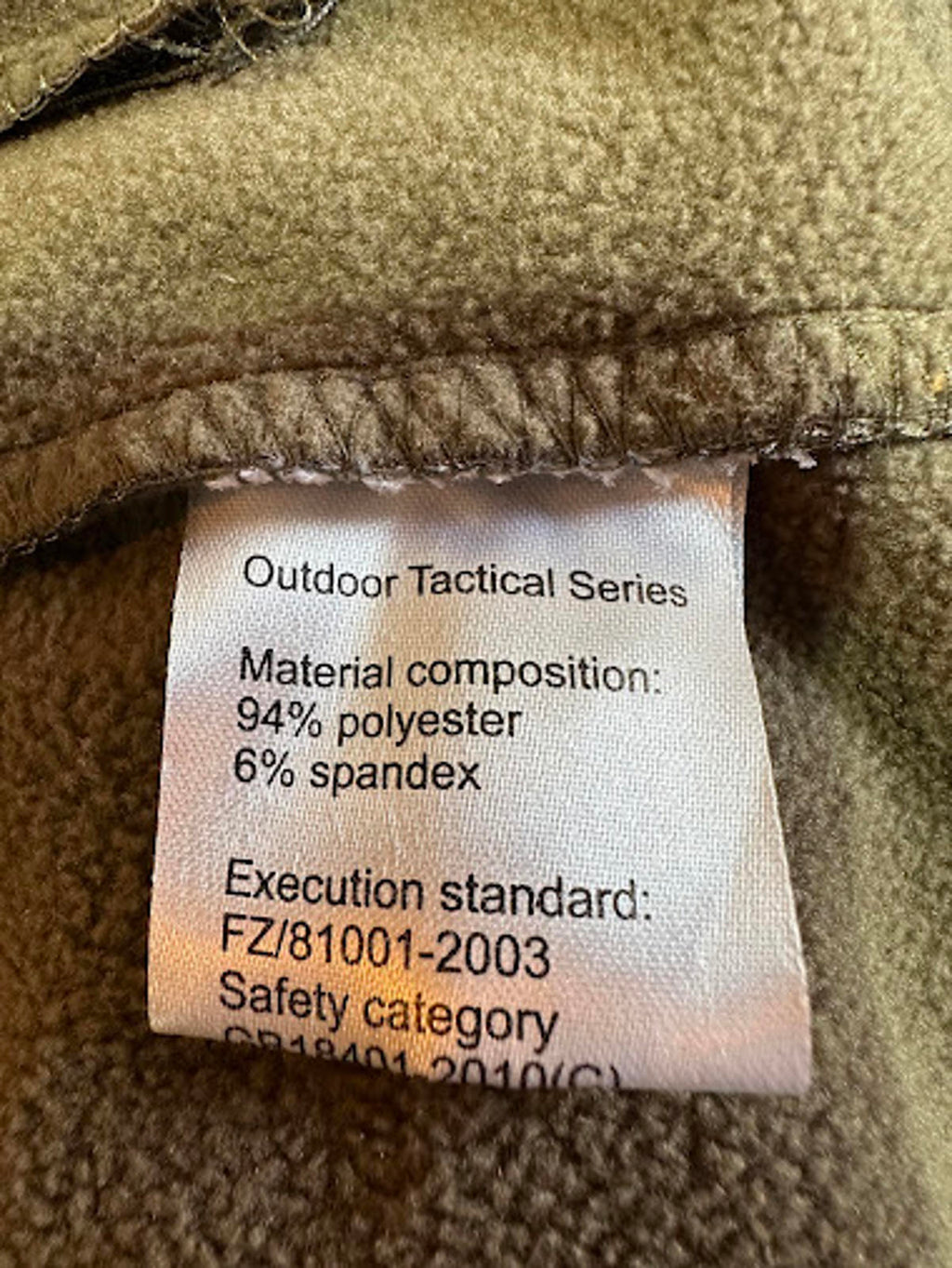 Outdoor Tactical Series Camo Softshell Jacket XL