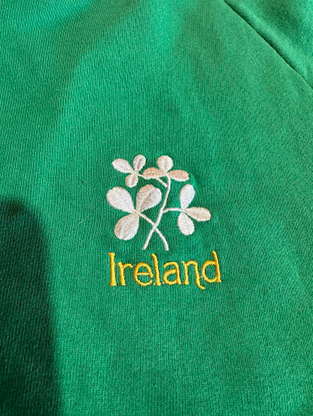 Vintage Ireland Embroidered Crewneck Sweatshirt XXL