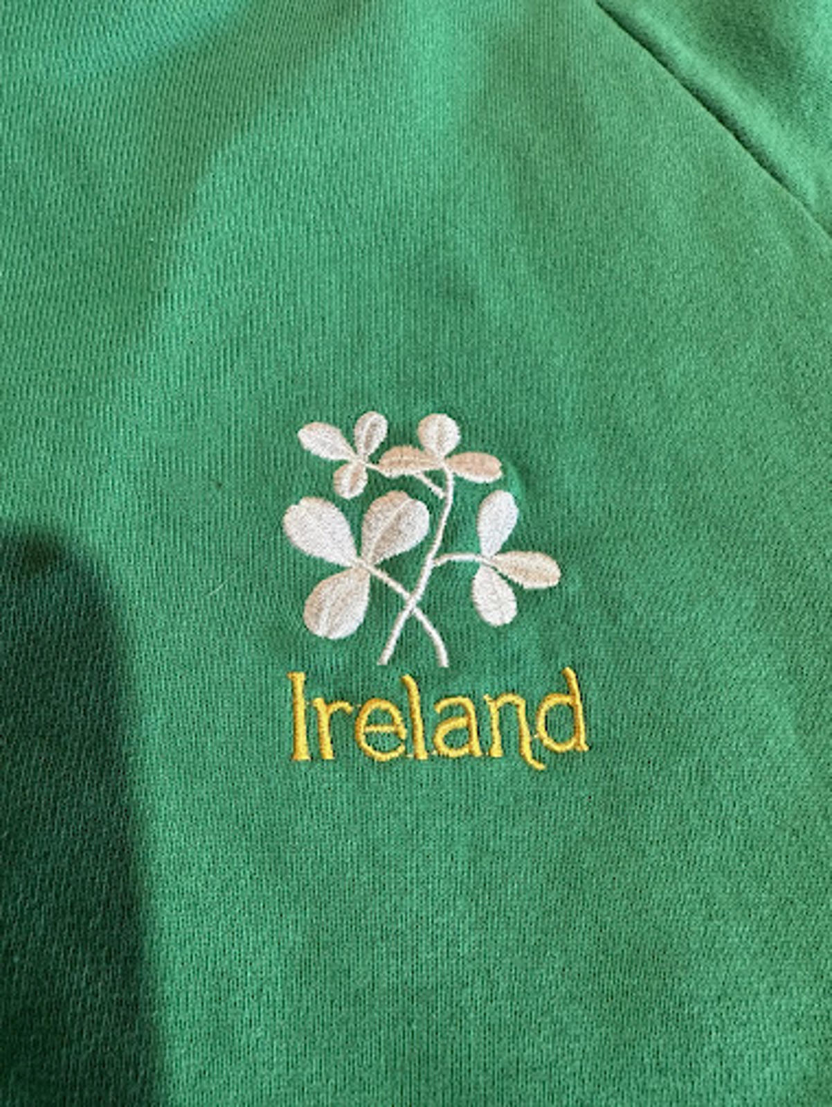 Vintage Ireland Embroidered Crewneck Sweatshirt XXL