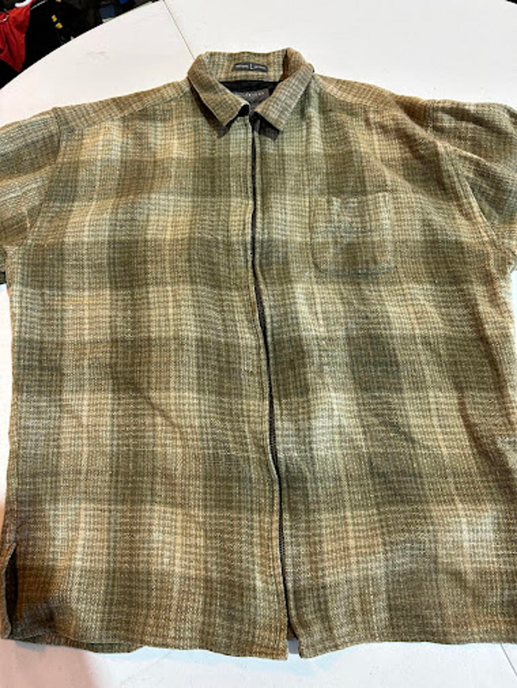 Vintage 90s Mossimo Wool Zip Jacket L