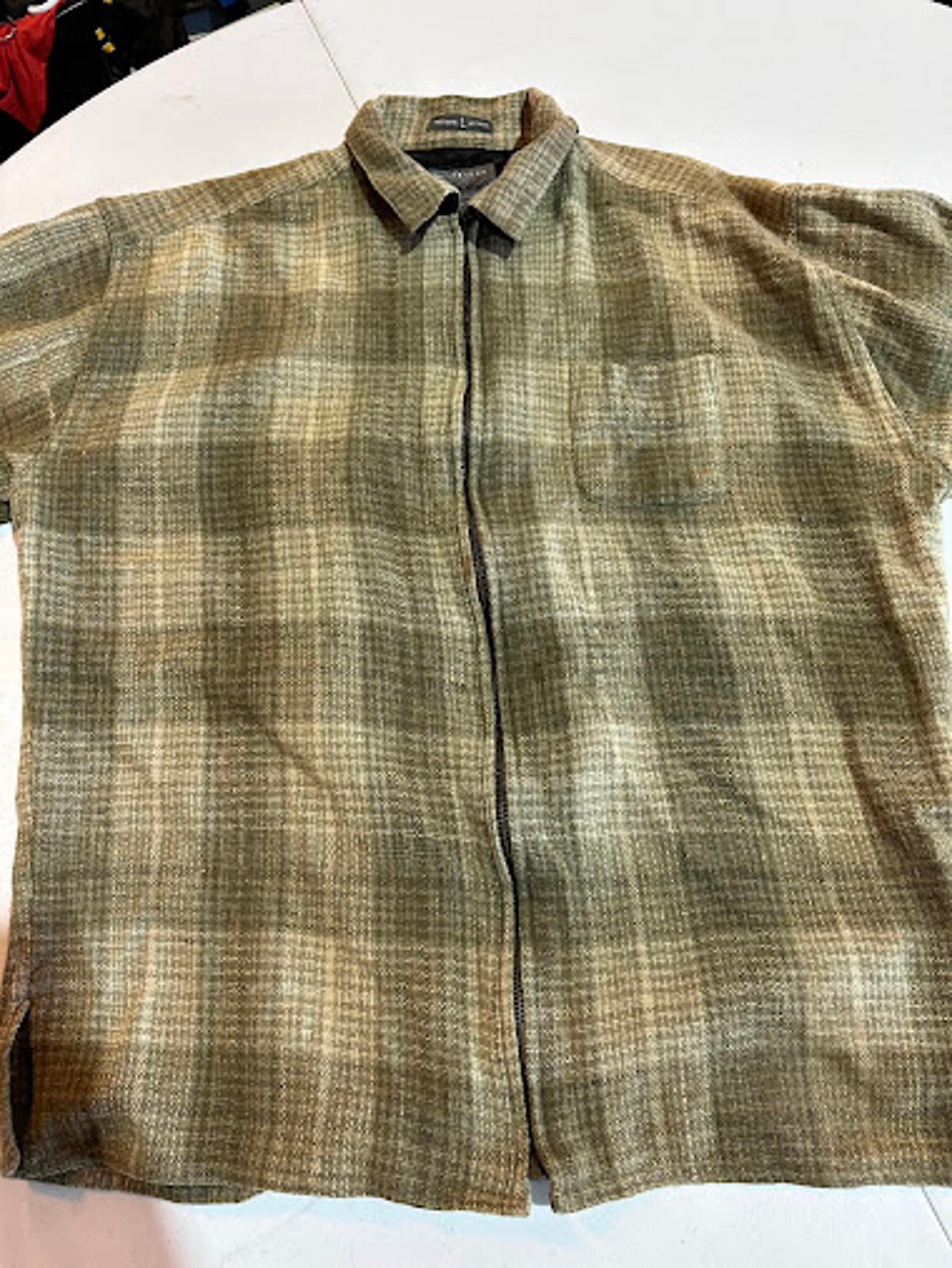 Vintage 90s Mossimo Wool Zip Jacket L