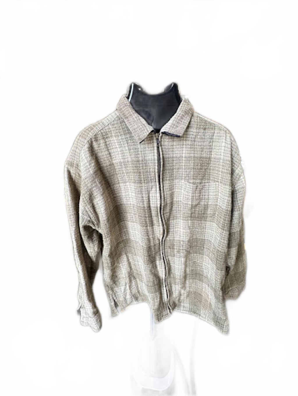 Vintage 90s Mossimo Wool Zip Jacket L