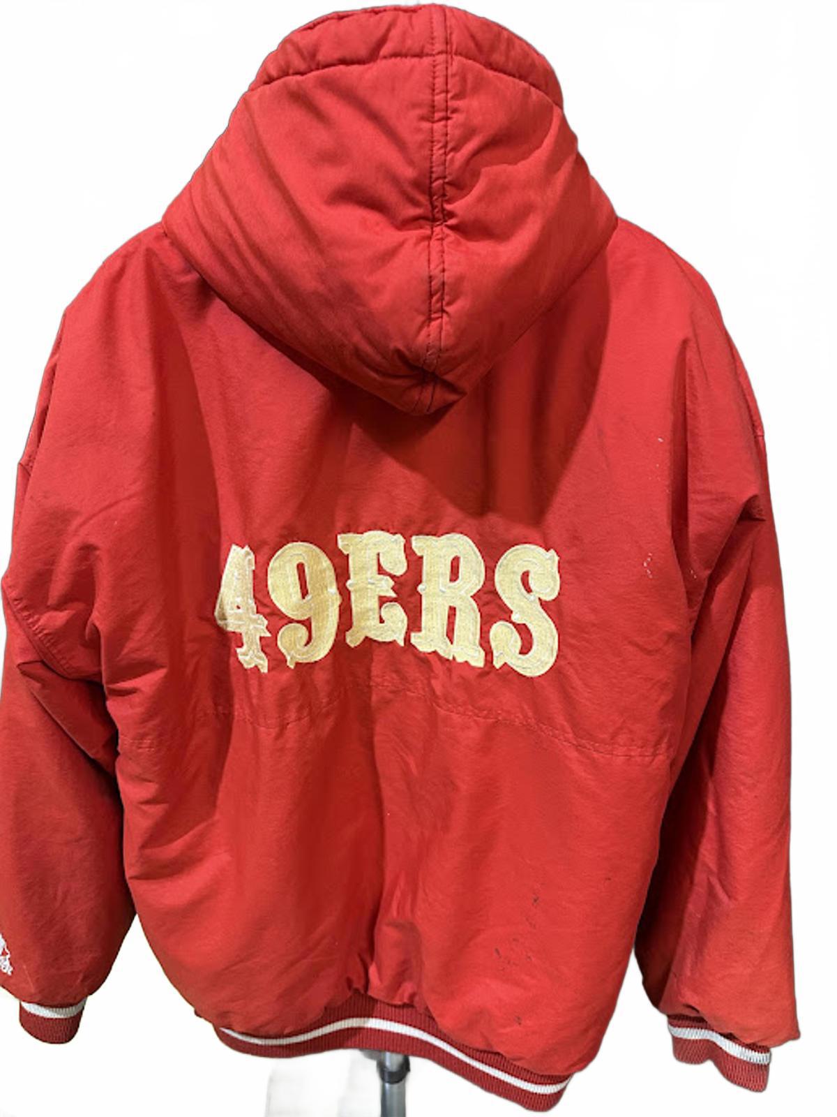 Vintage 49ers Starter Hooded Jacket L