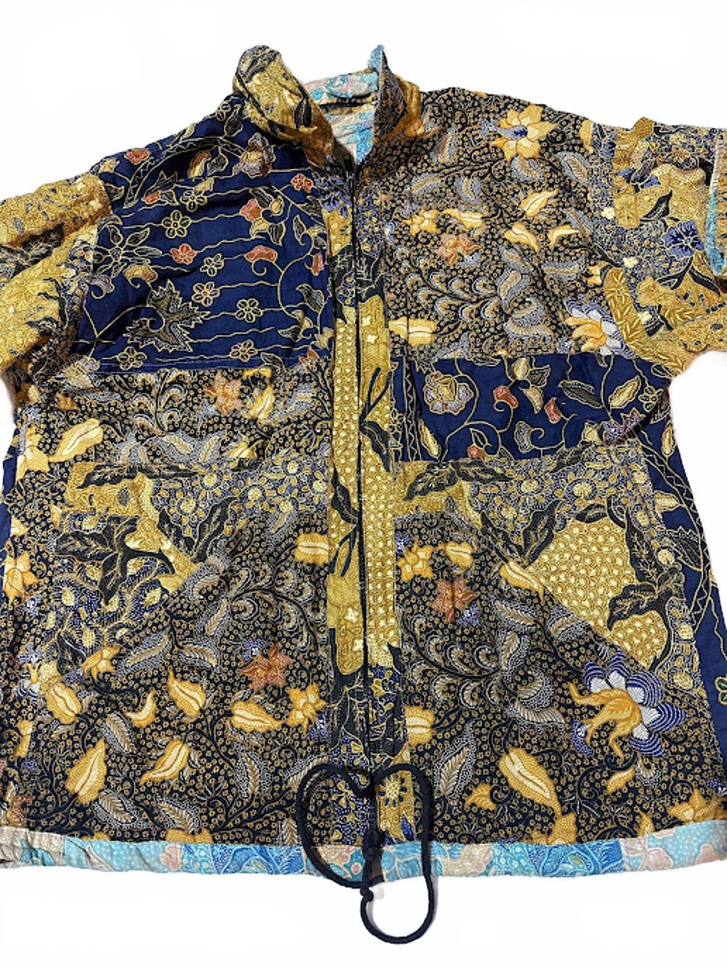 Vintage Reversible Batik Patchwork Jacket