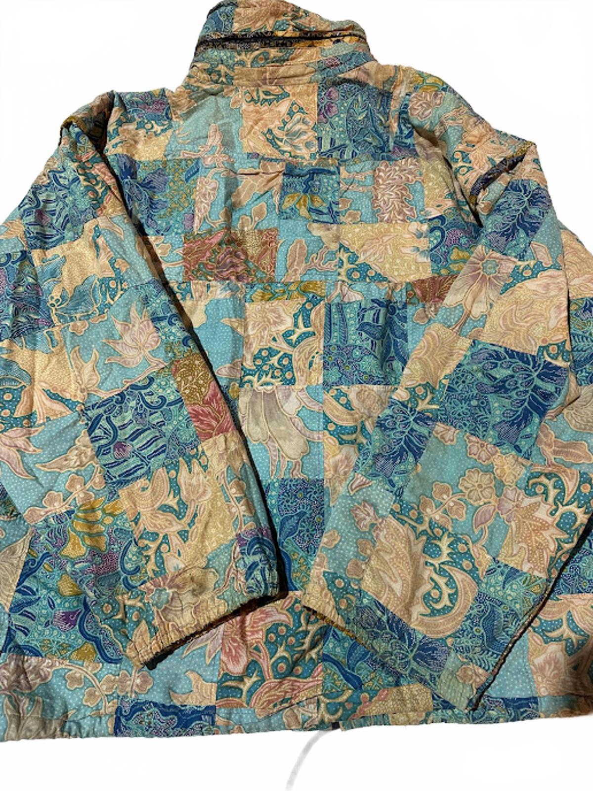 Vintage Reversible Batik Patchwork Jacket