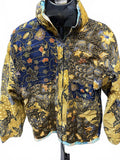 Vintage Reversible Batik Patchwork Jacket