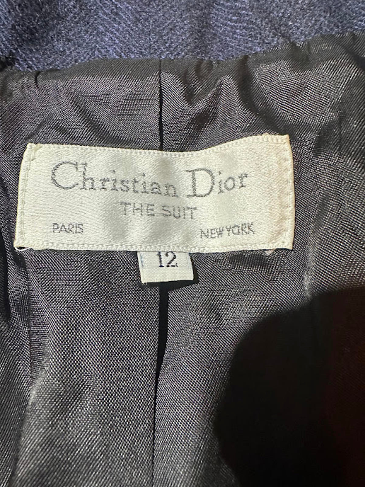 Vintage Christian Dior Wool Blazer 12