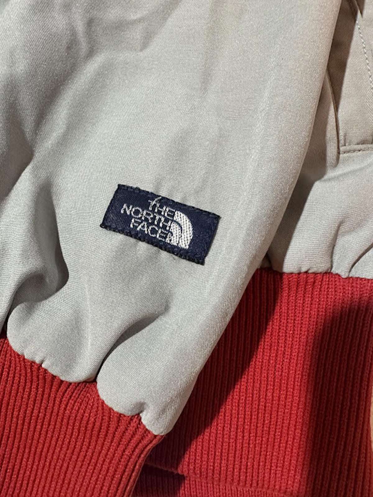 Vintage North Face USA Half Zip M
