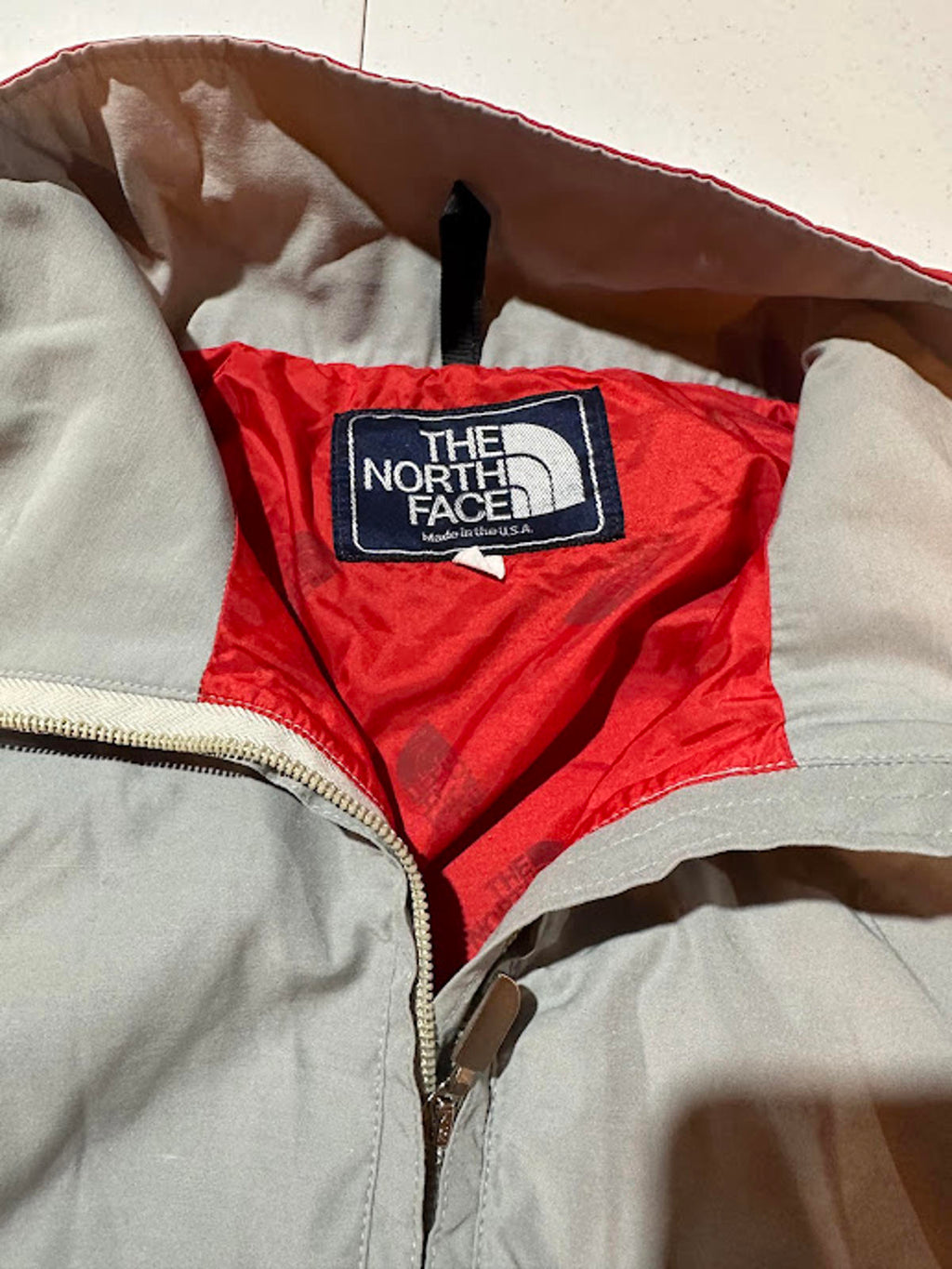 Vintage North Face USA Half Zip M