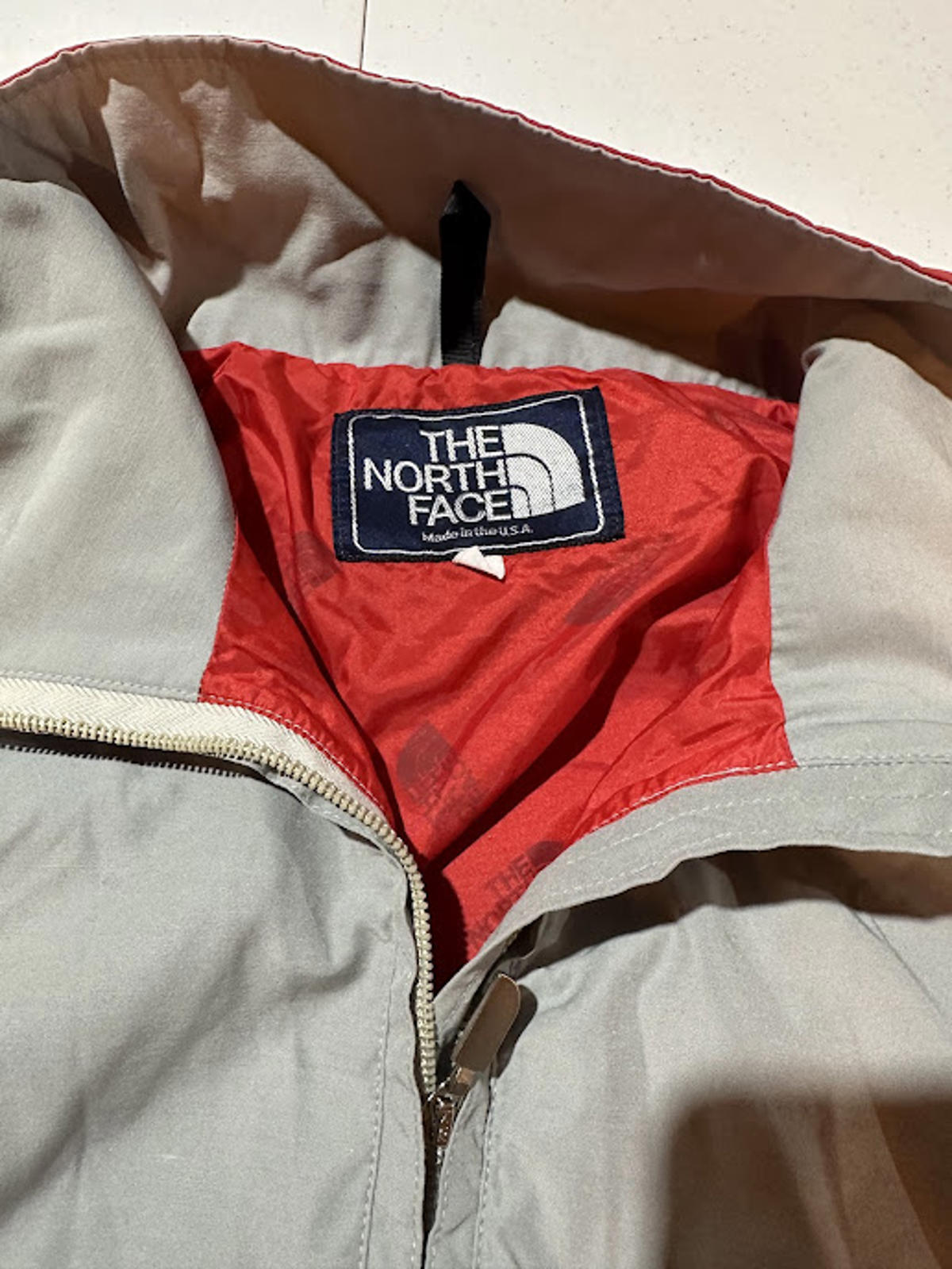 Vintage North Face USA Half Zip M