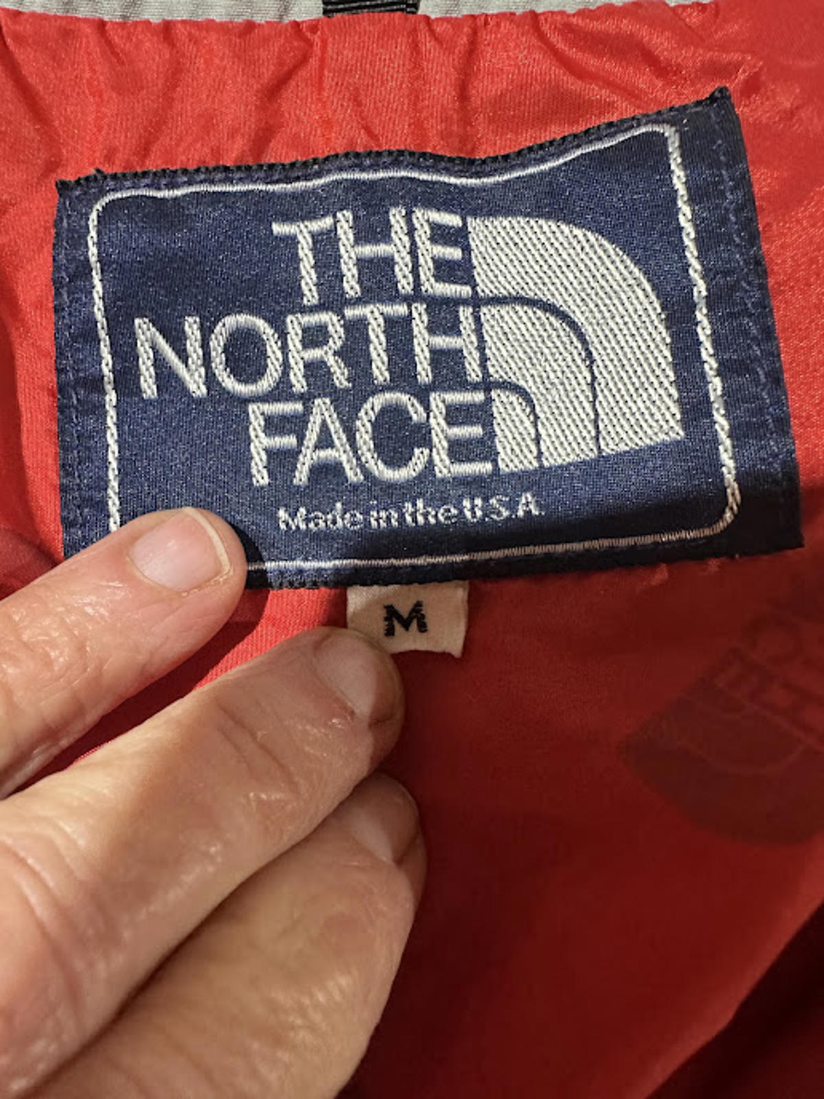 Vintage North Face USA Half Zip M