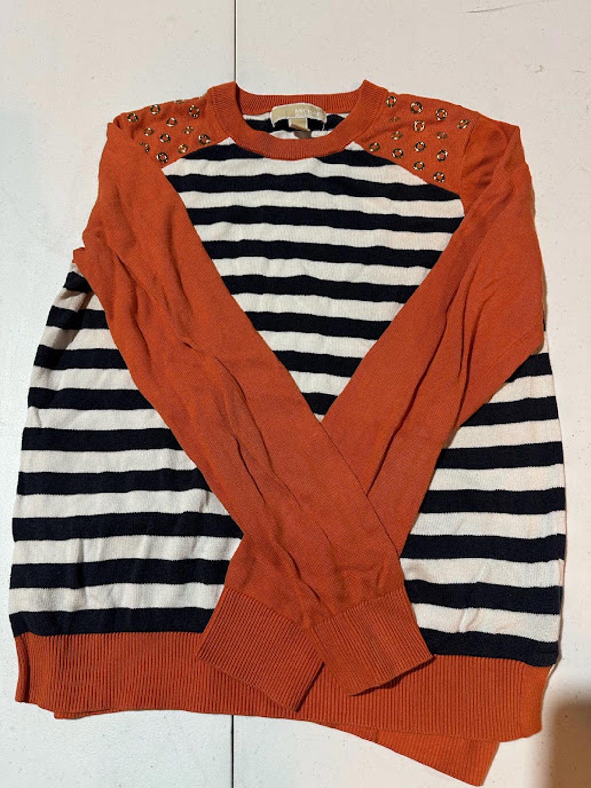 Michael Kors Nautical Stripe Sweater M
