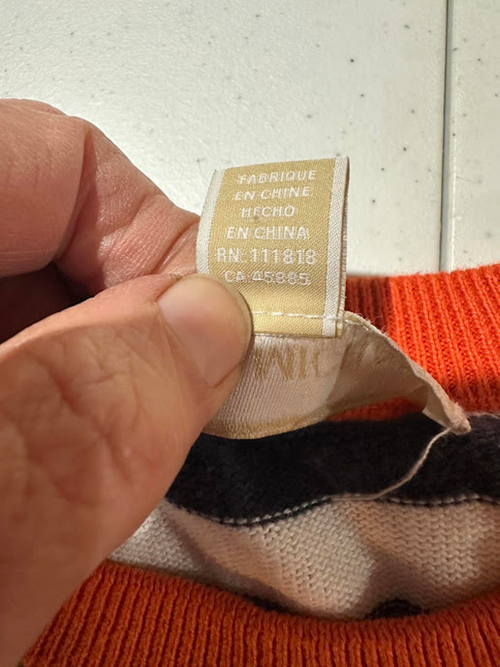 Michael Kors Nautical Stripe Sweater M