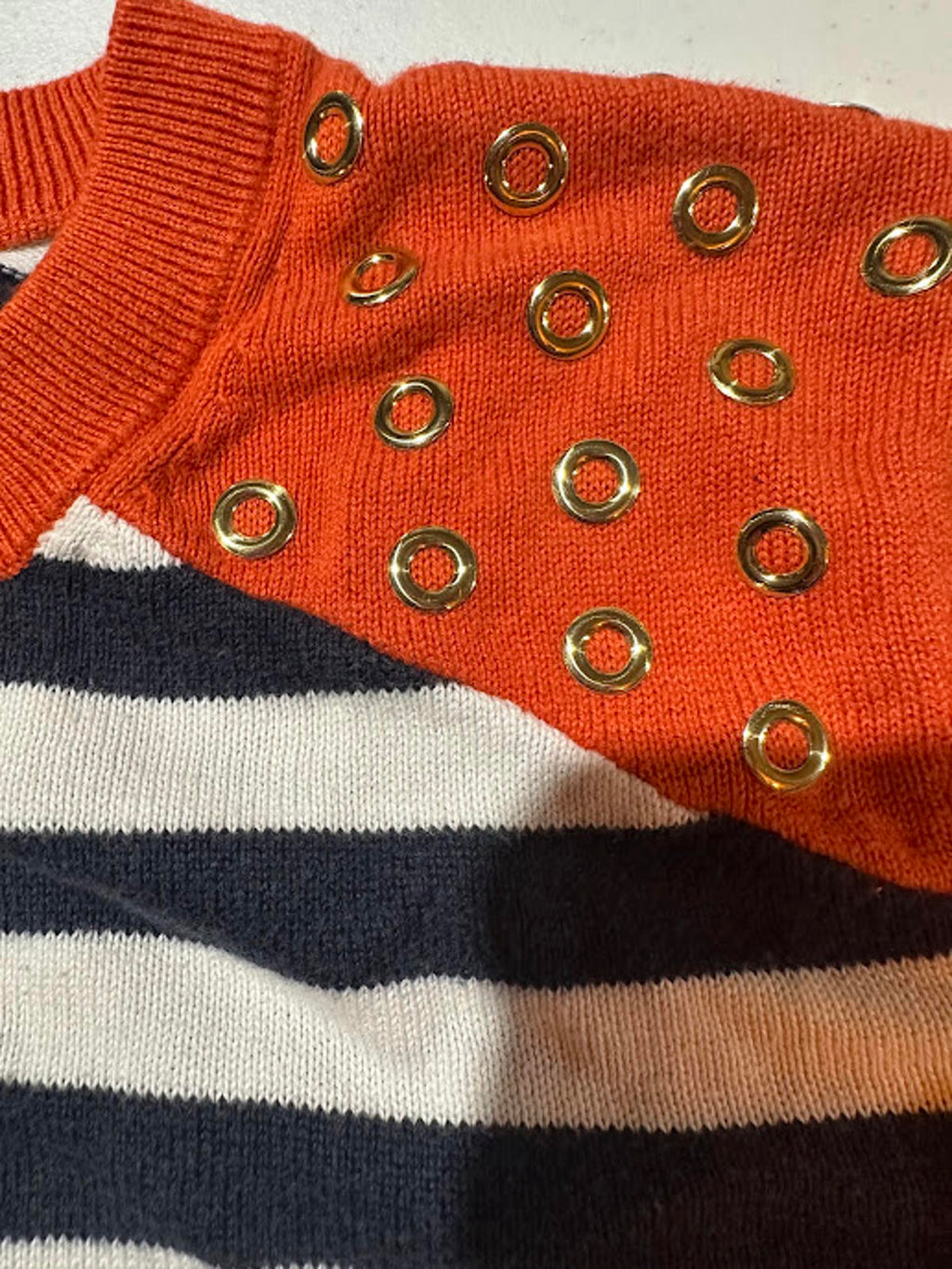 Michael Kors Nautical Stripe Sweater M