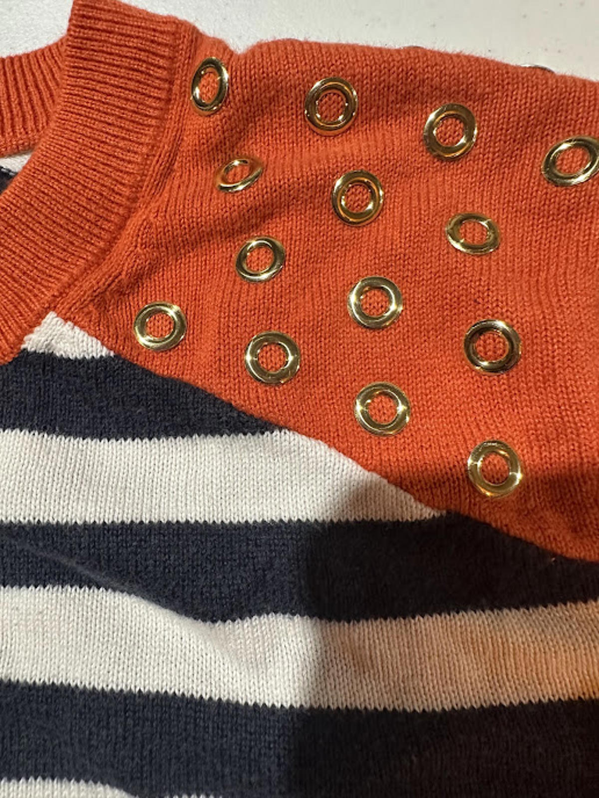 Michael Kors Nautical Stripe Sweater M