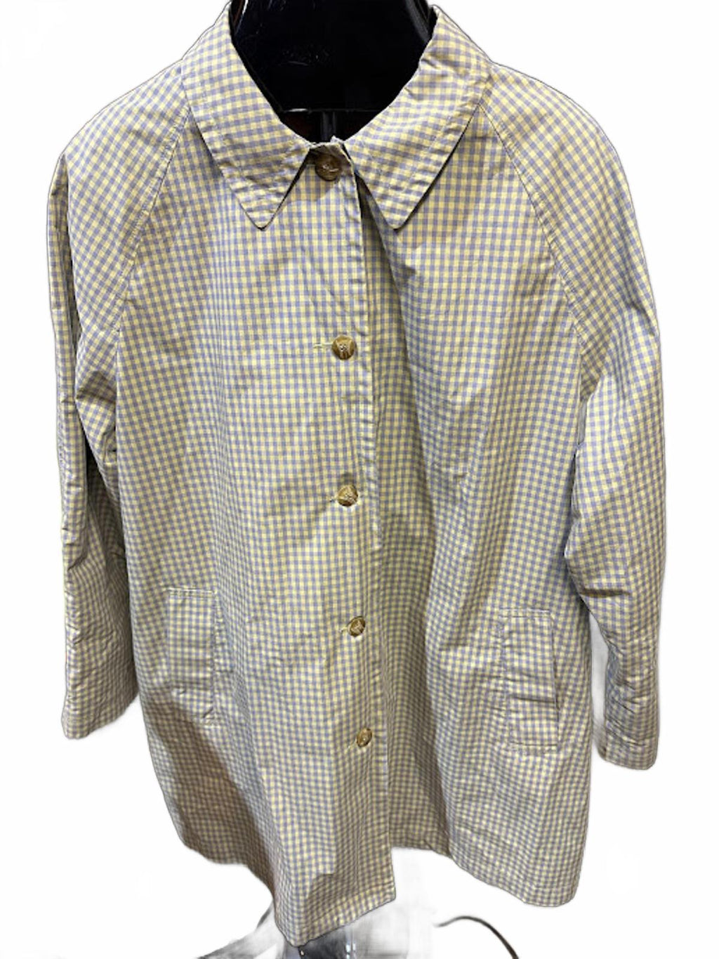 GAP Gingham Cotton Coat Thailand XL