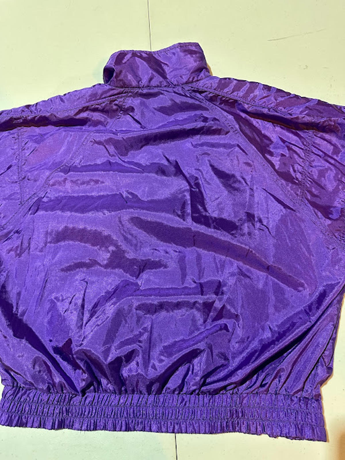 Vintage Electric Purple Windbreaker L