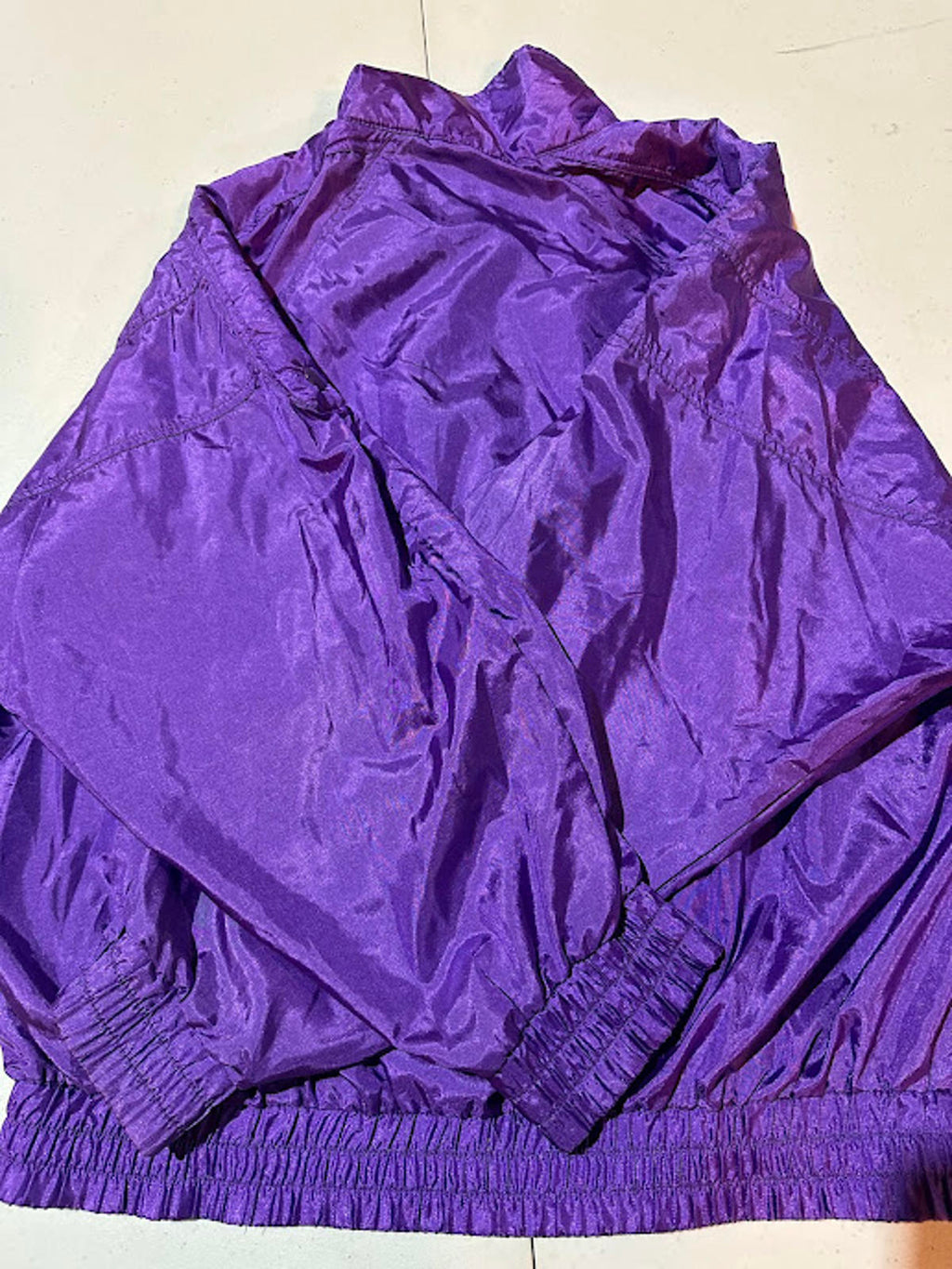 Vintage Electric Purple Windbreaker L