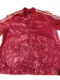 Vintage Adidas 3 Stripe Windbreaker Hot Pink L