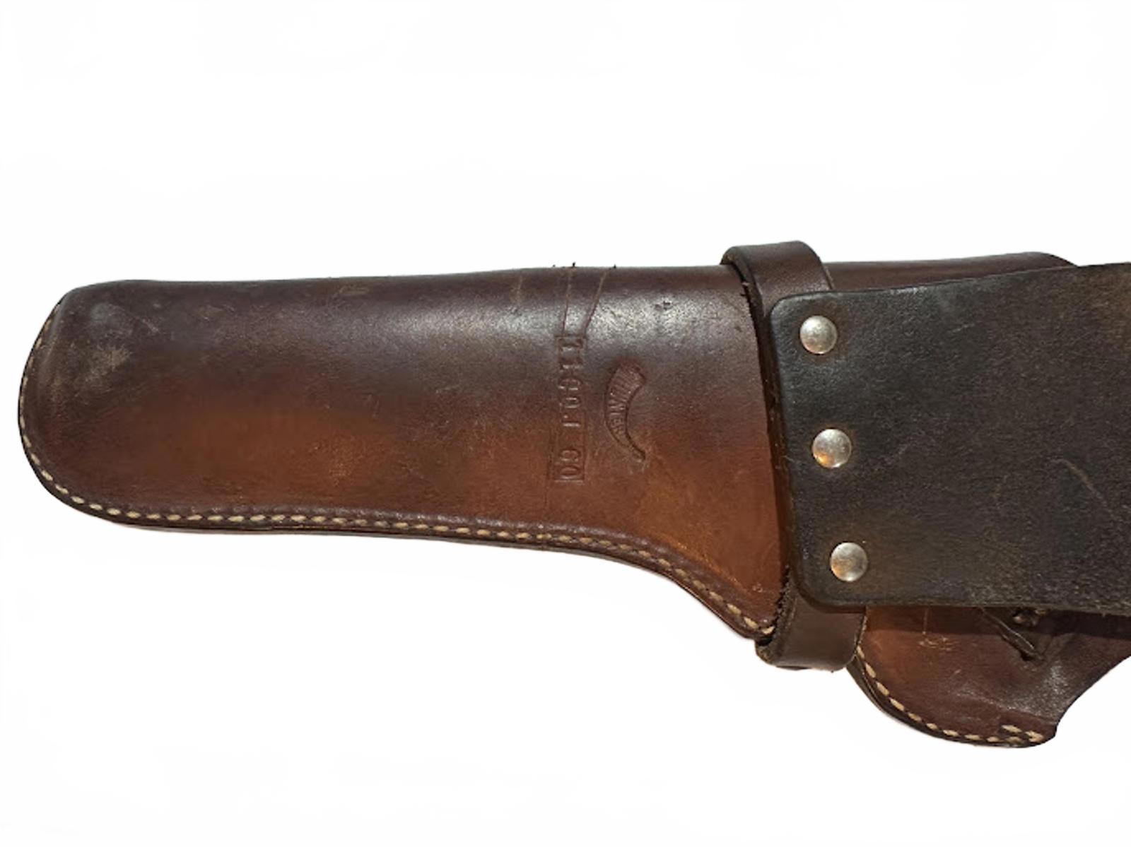Vintage Hunter 109 Leather Revolver Holster