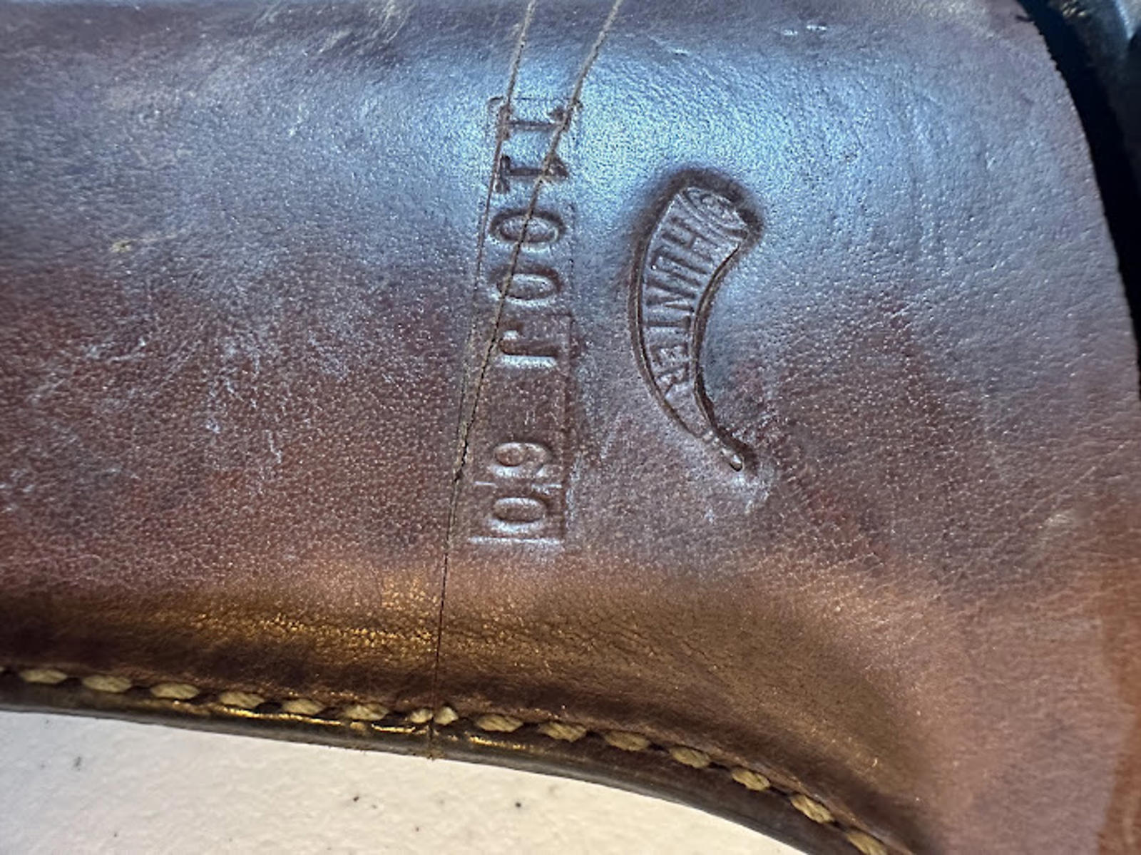 Vintage Hunter 109 Leather Revolver Holster