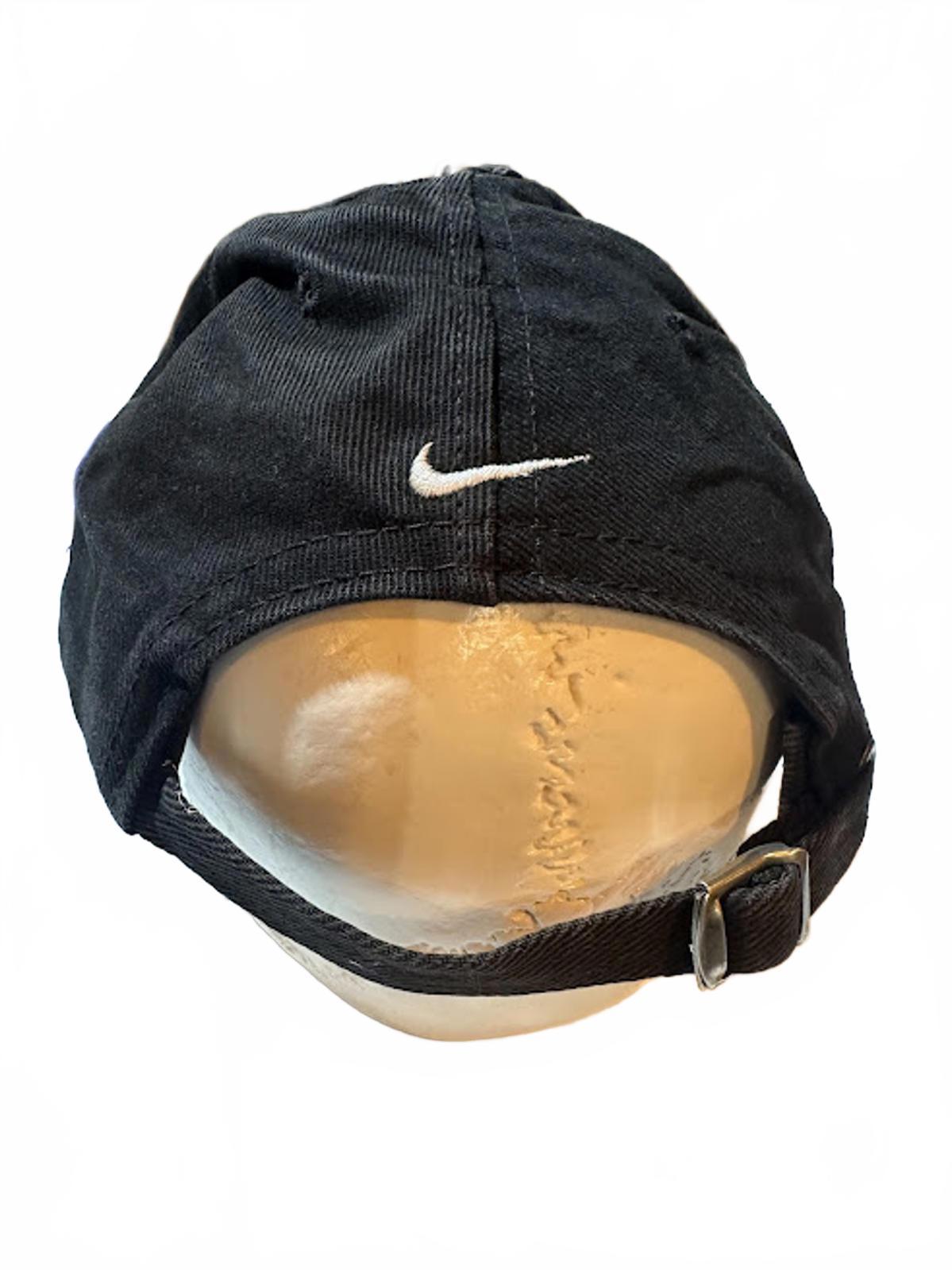 Nike Black Swoosh Strapback Hat