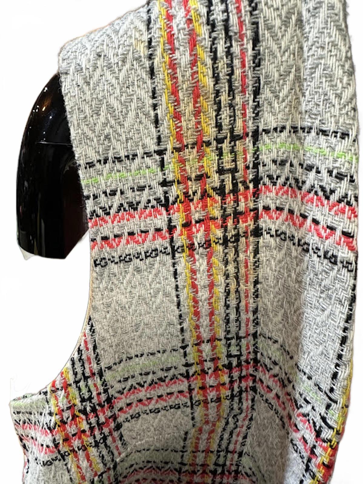 Ample Togs CA Plaid Tweed Vest