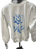 Vintage #1 Dad Graphic Sweatshirt L