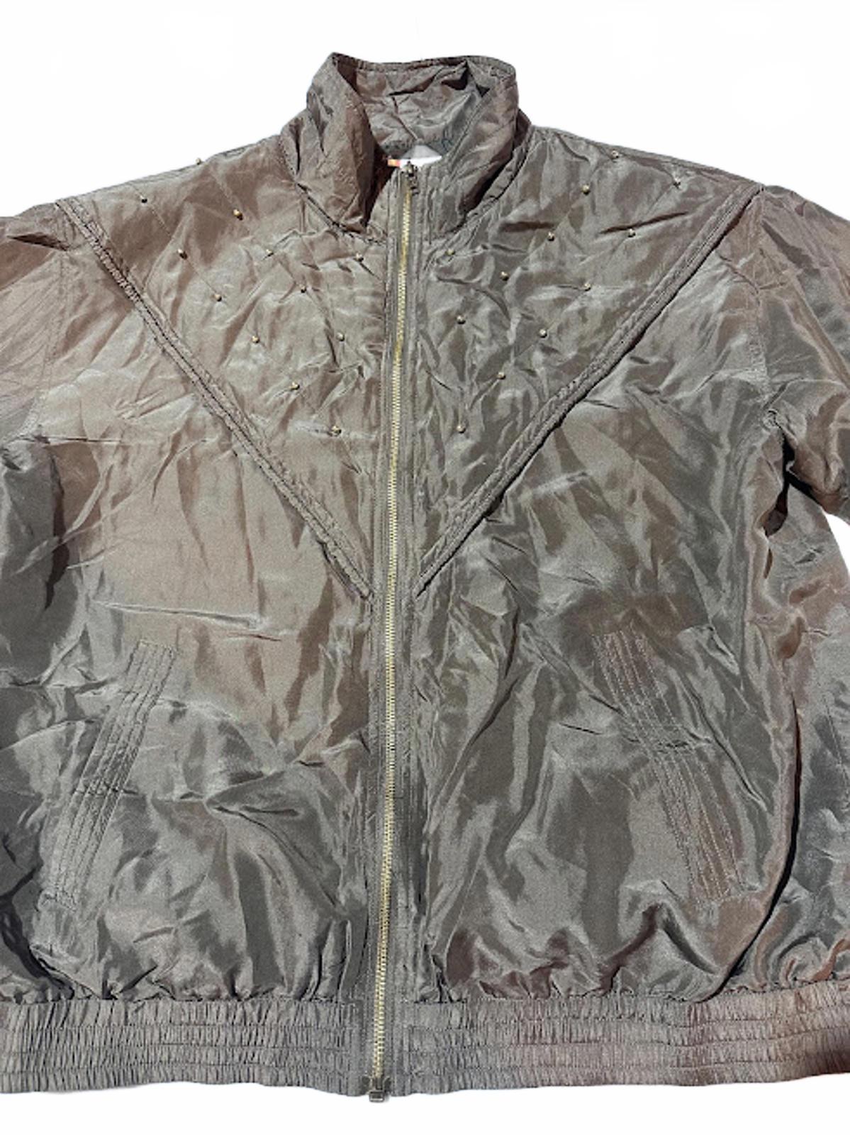 EVR Silk Bomber Jacket Studded M