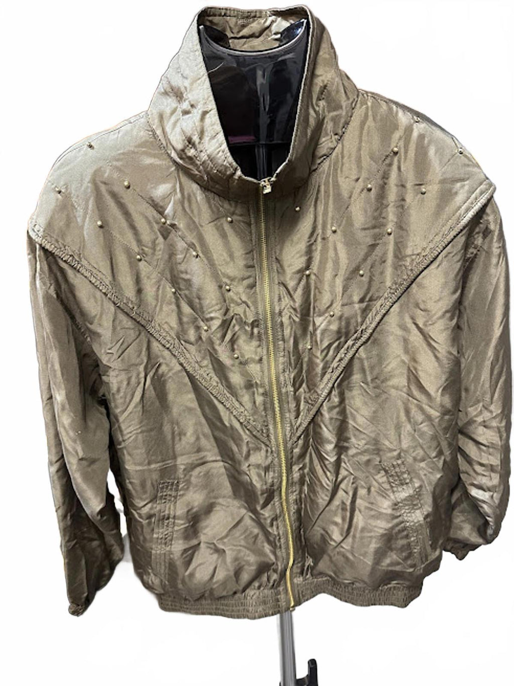 EVR Silk Bomber Jacket Studded M