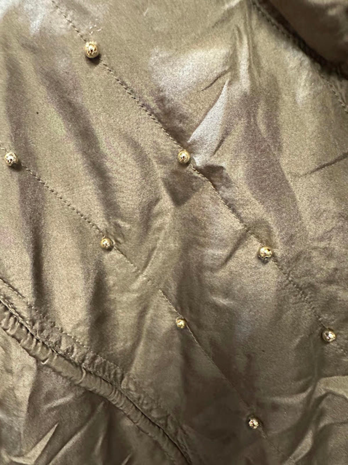 EVR Silk Bomber Jacket Studded M