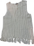 Madewell Fringe Knit Tank Small