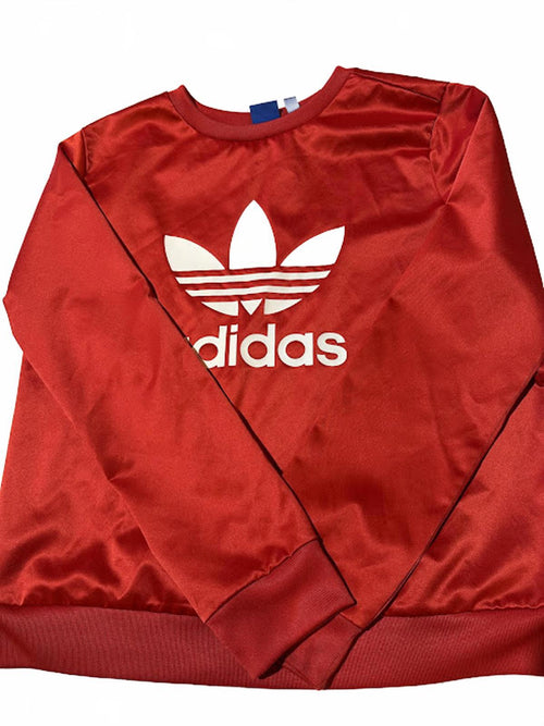 Adidas Trefoil Red Sweatshirt M