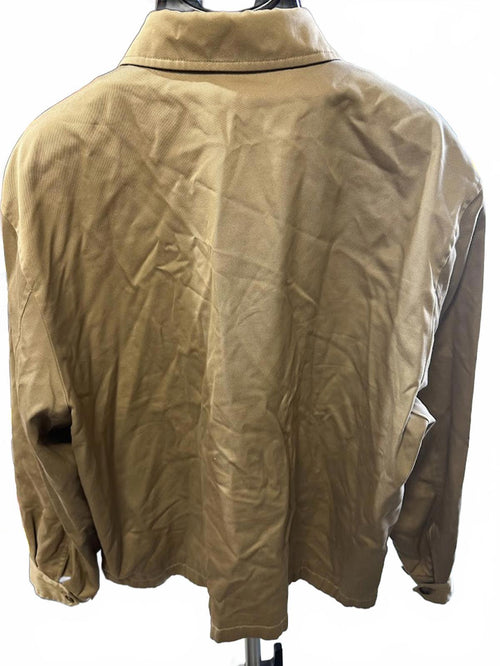 Brooks Brothers Tan Harrington Jacket L