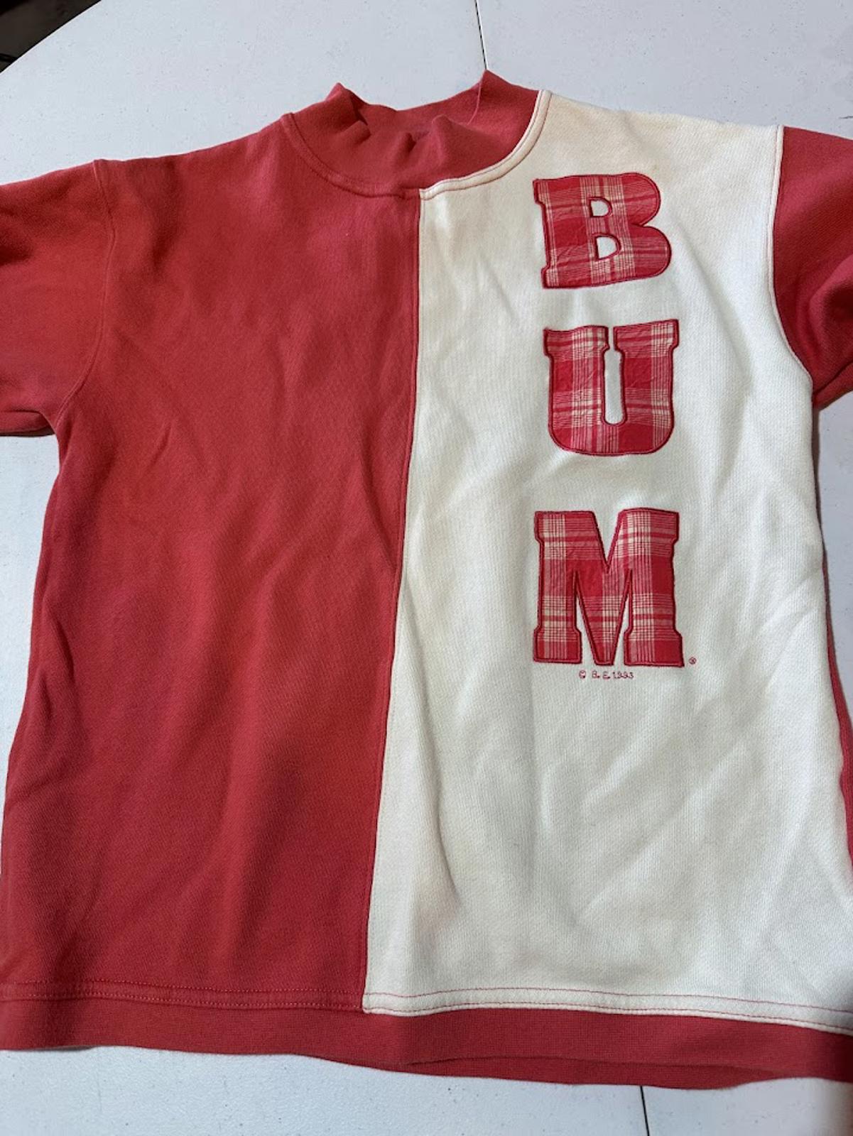 Vintage B.U.M. Equipment Split Sweatshirt