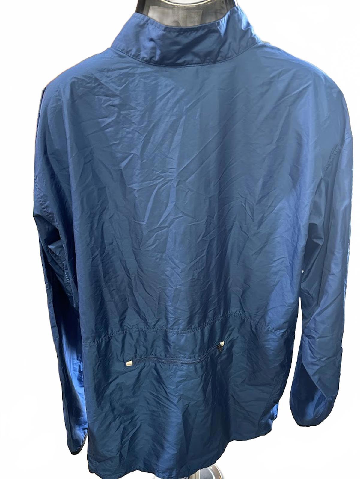 Nike Blue 1/4 Zip Windbreaker XL