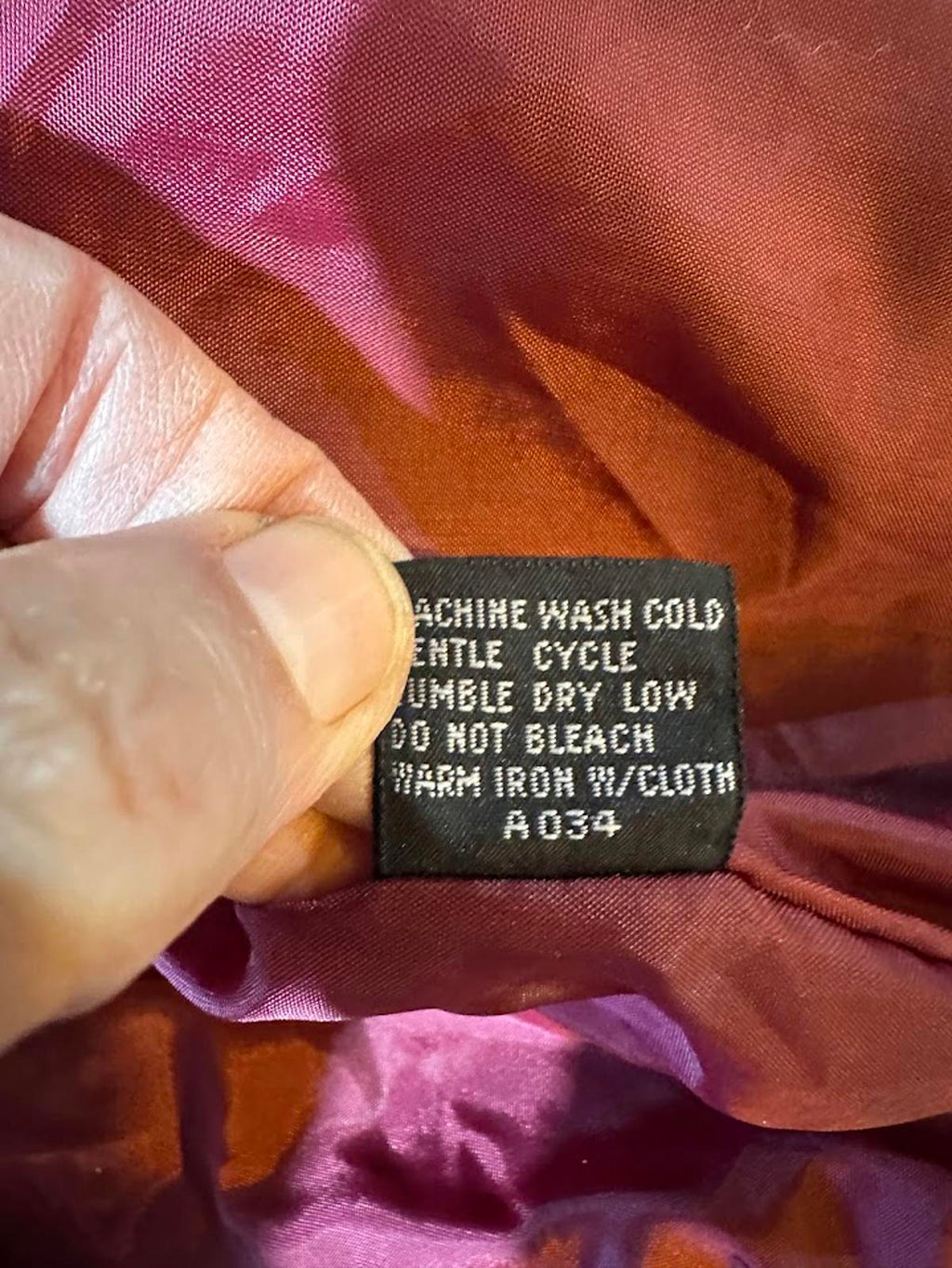 Vintage Members Only Jacket Size 46
