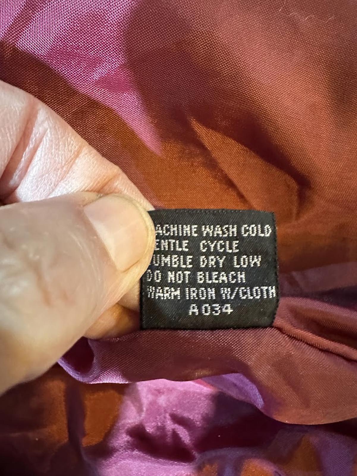 Vintage Members Only Jacket Size 46