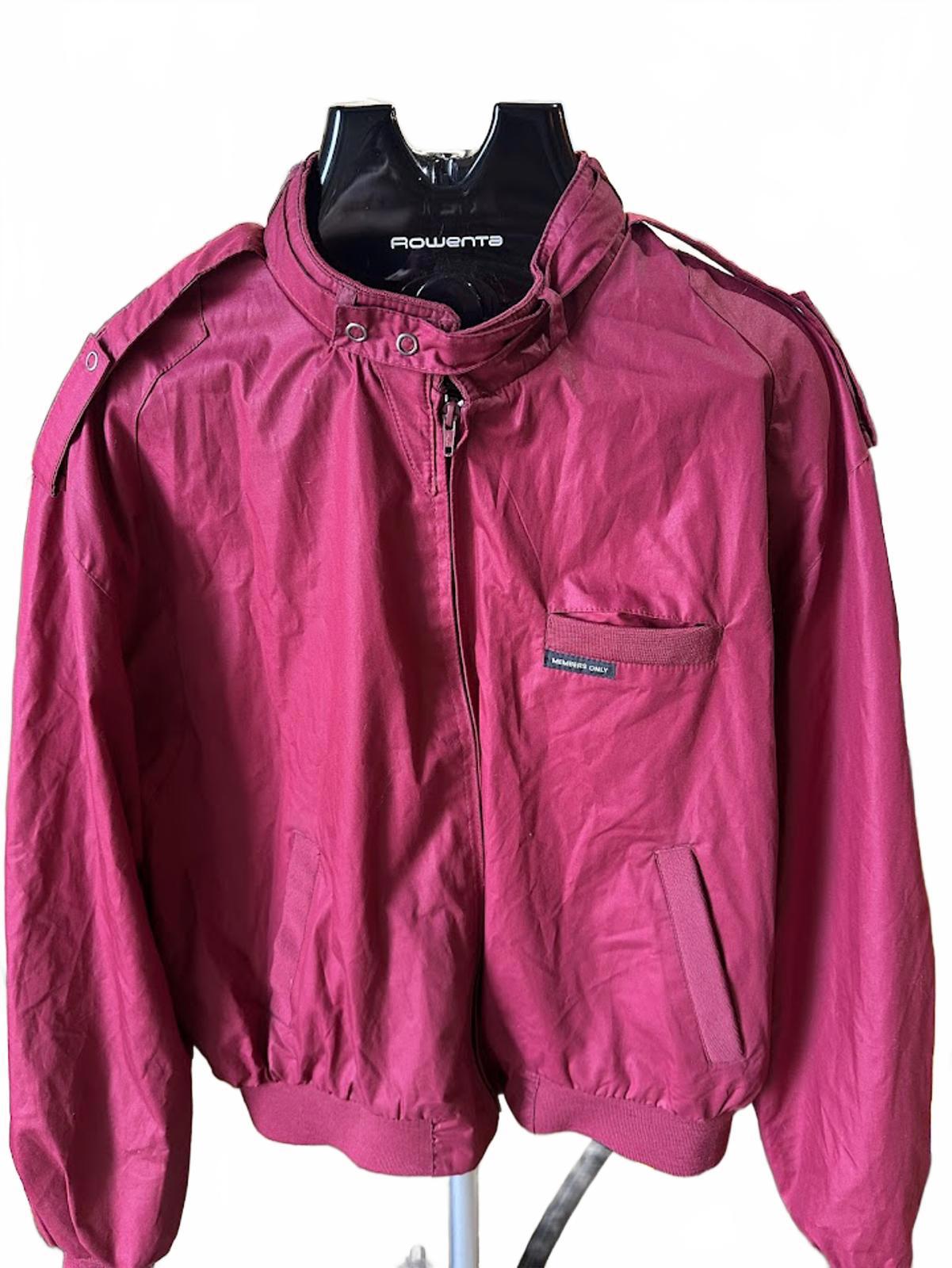Vintage Members Only Jacket Size 46