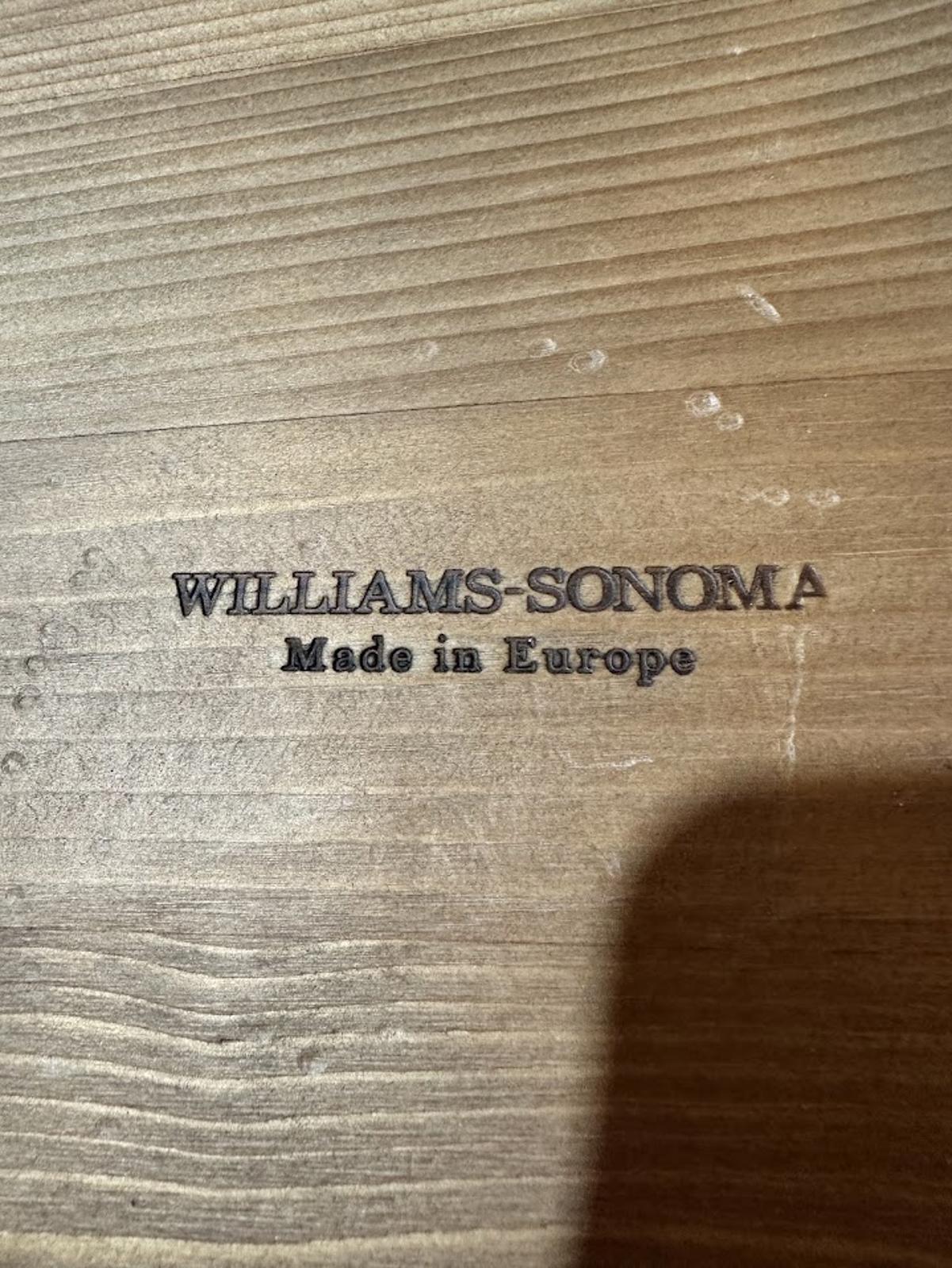 Williams Sonoma 15” Wood Lazy Susan