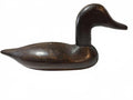 Vintage Hand Carved Wood Duck Decoy 14"