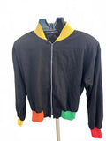 Mirrors Colorblock Zip Jacket S
