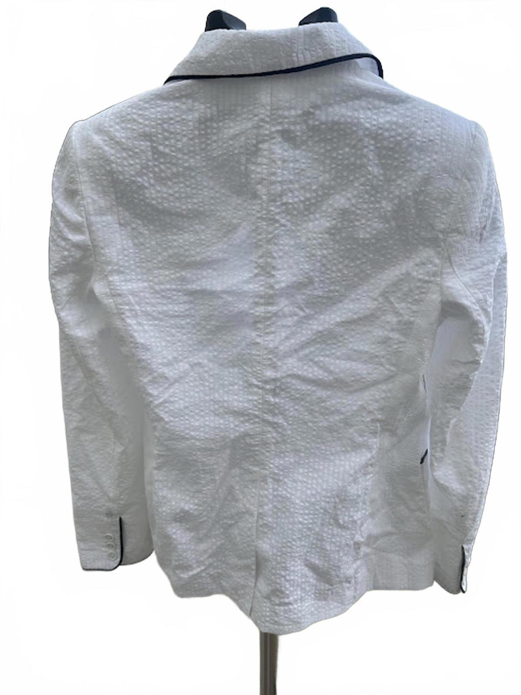 Tommy Hilfiger White Piped Blazer 6