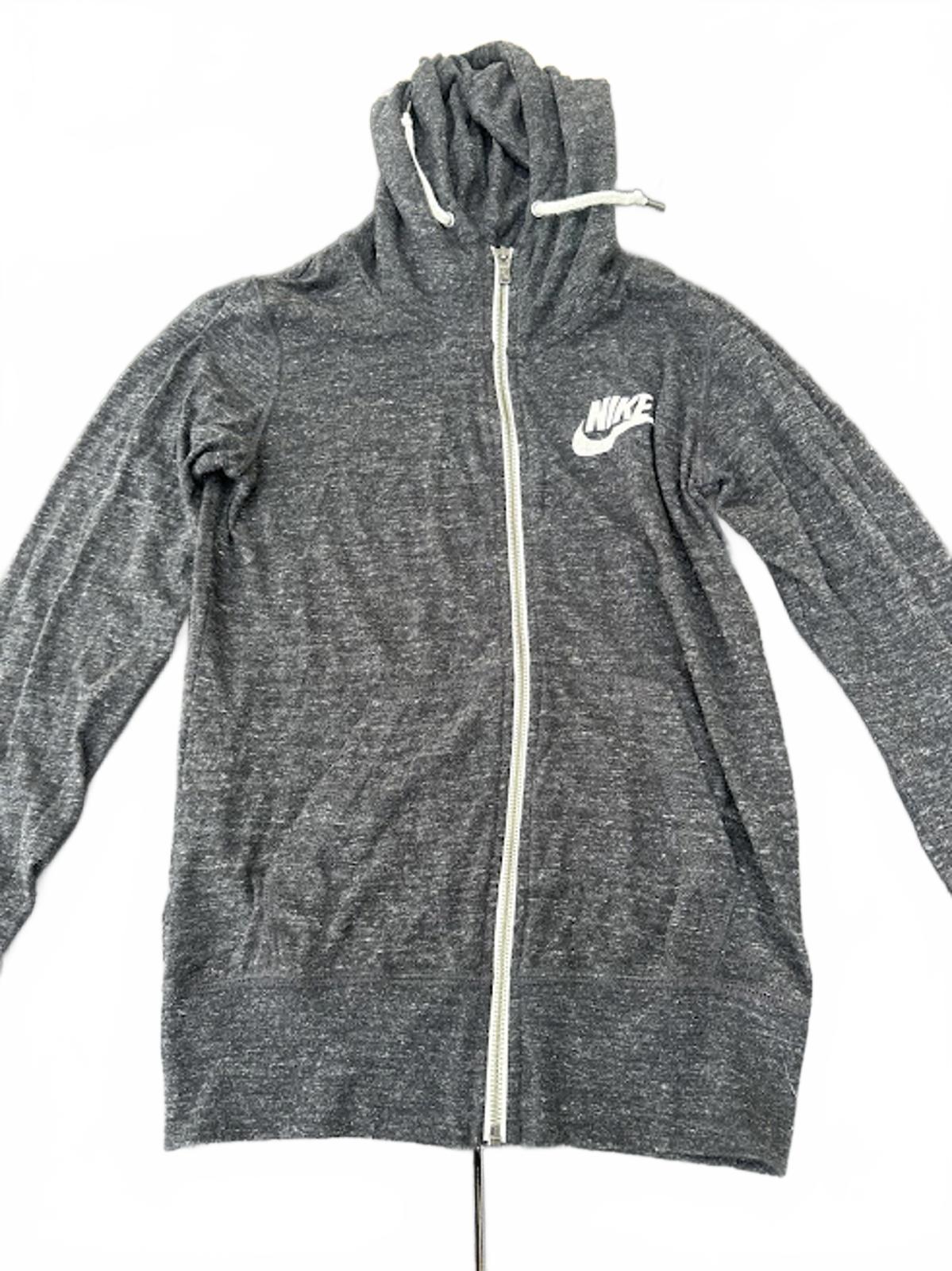 Nike Zip Hoodie Charcoal S