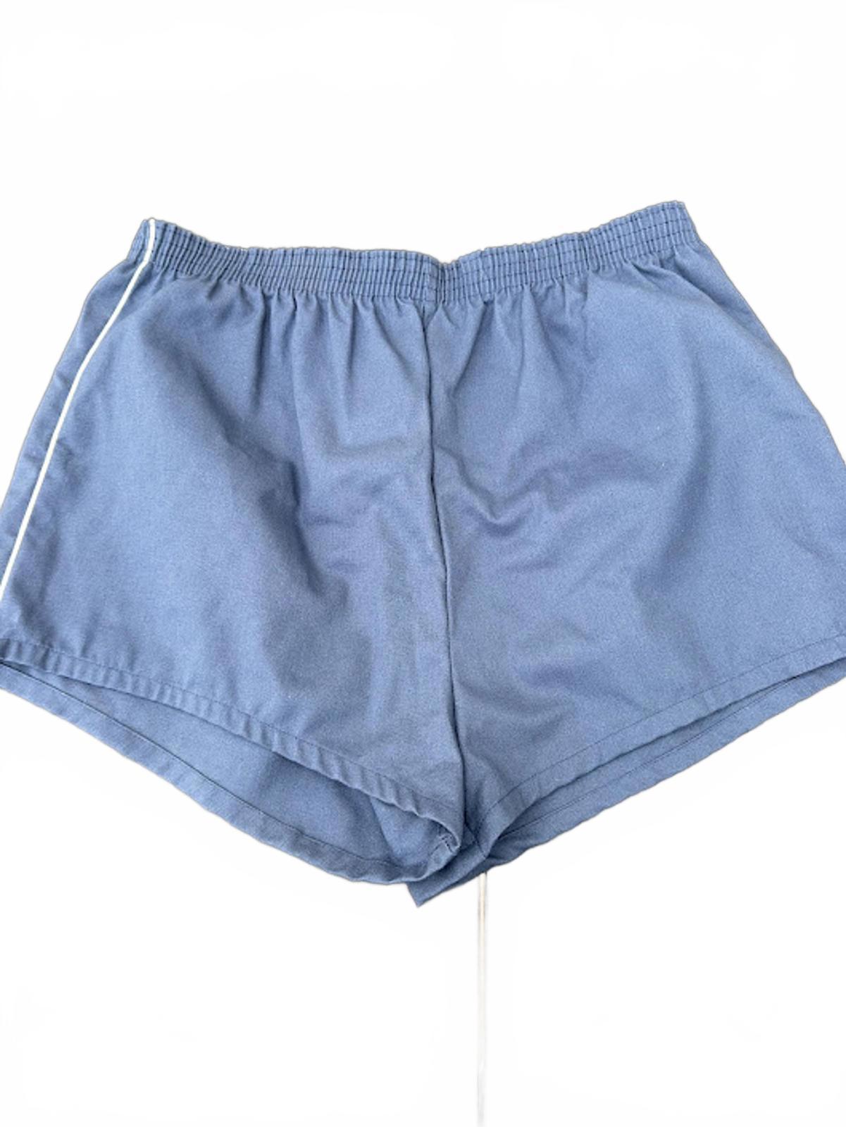 Vintage 80s Blue Running Shorts XL