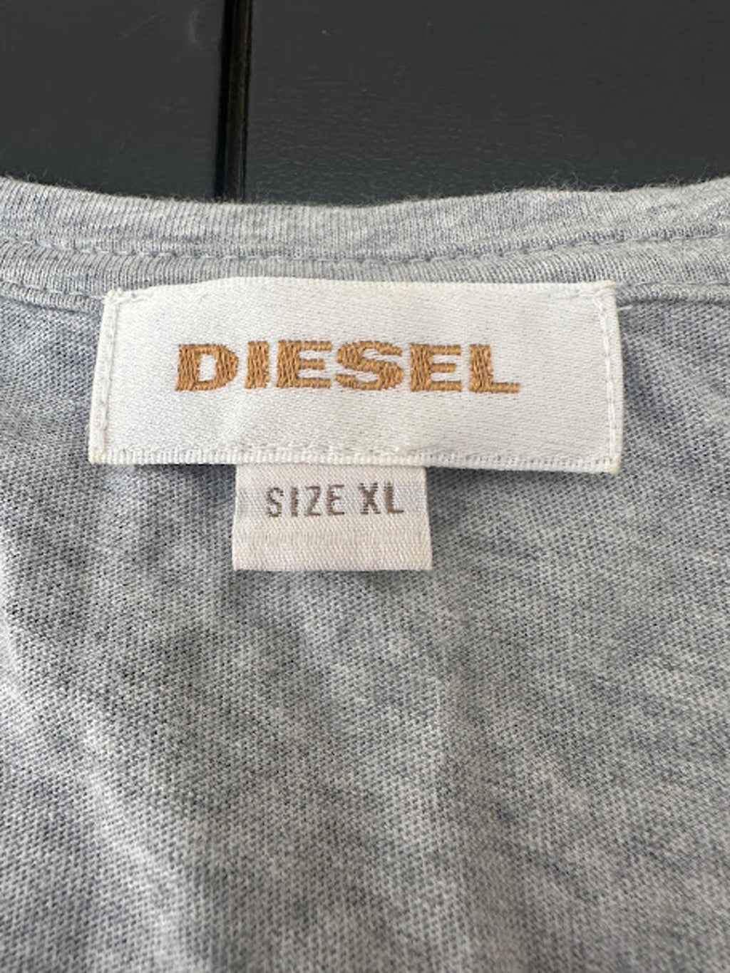 Diesel Gray V-Neck Tee XL Bulgaria